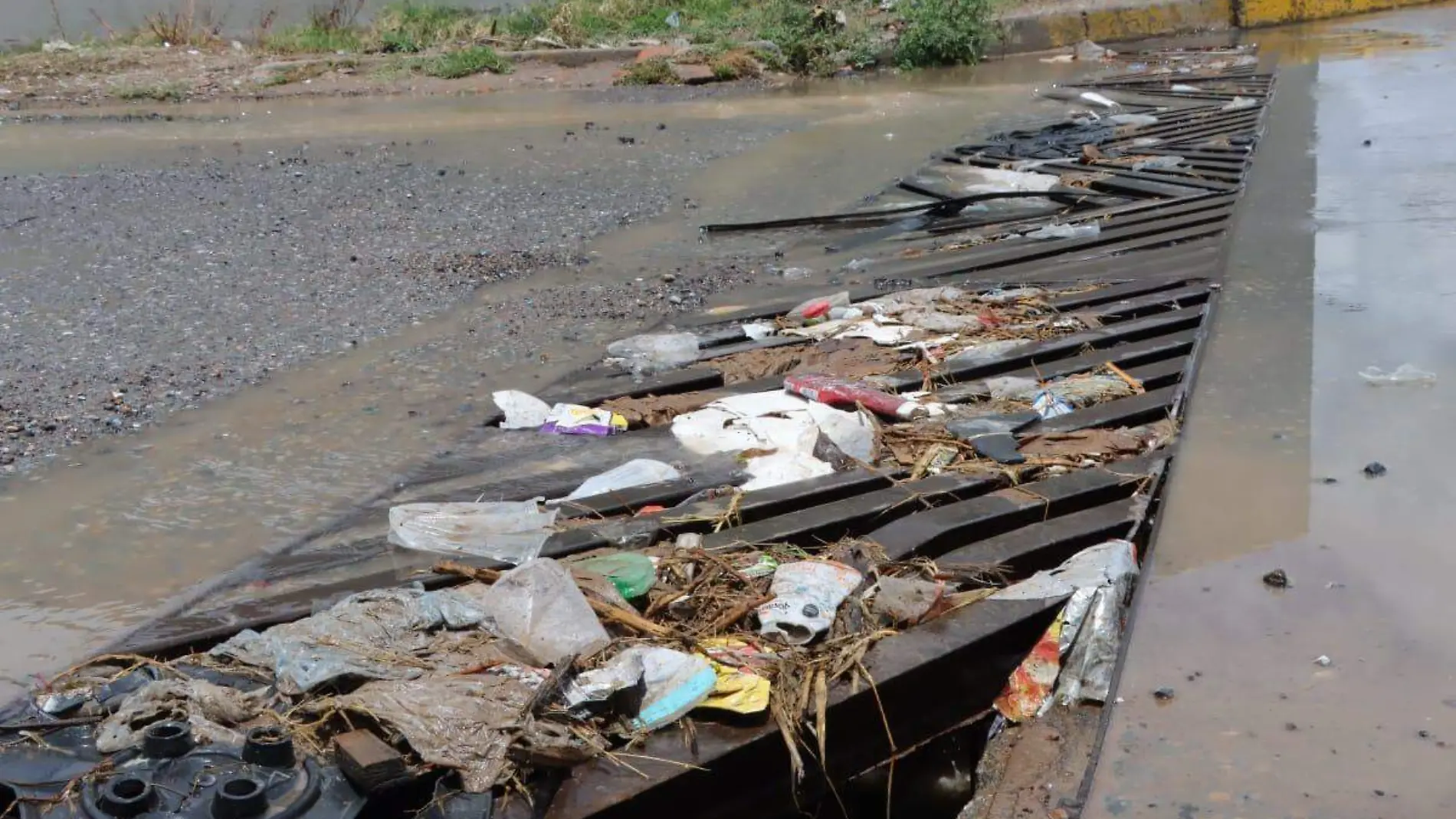 Rejillas con basura (3)